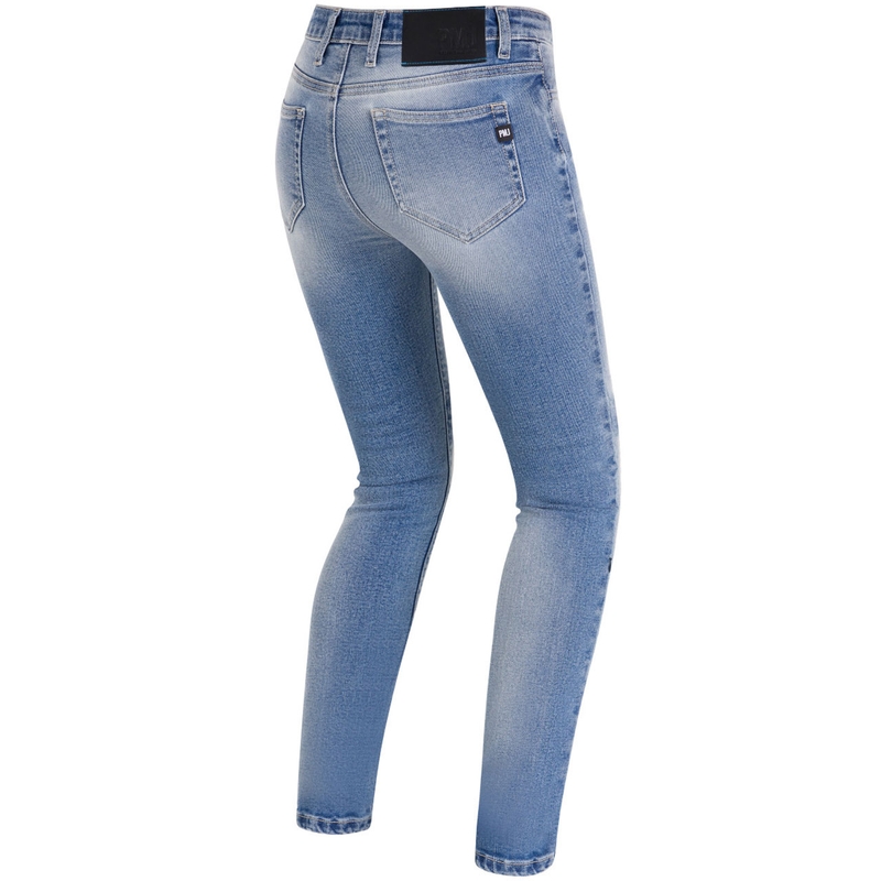Damen Motorradjeans PMJ Ginevra blau