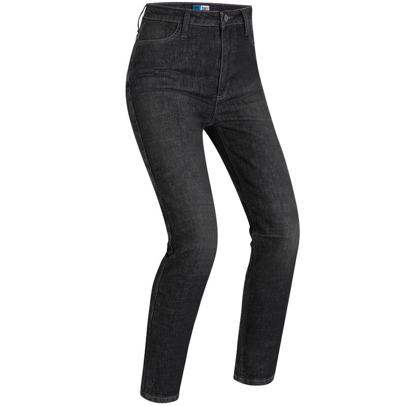 Damen Motorradjeans PMJ Sara schwarz Ausverkauf