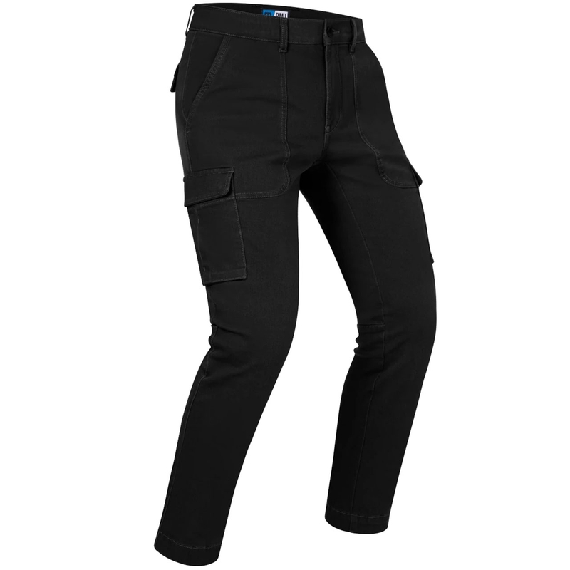 PMJ Aviator Cargo Motorradjeans Schwarz Ausverkauf