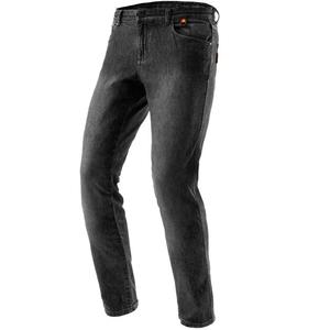 Rebelhorn Bronco verwaschene schwarze Motorradjeans mit verlängertem Bein