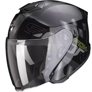 Offener Helm Scorpion EXO-S1 Gravity schwarz-silber