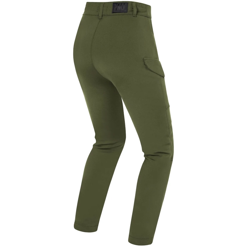 Damen Motorradjeans PMJ Sidney khaki