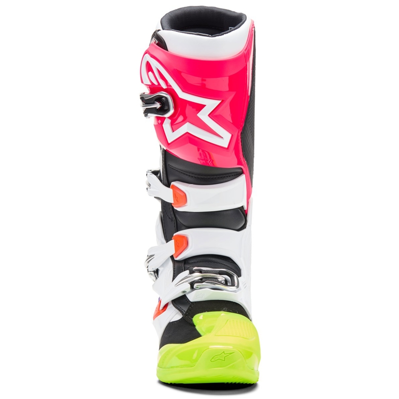 Alpinestars TECH 7 limitierte Auflage Hay mehrfarbige Motocross-Stiefel