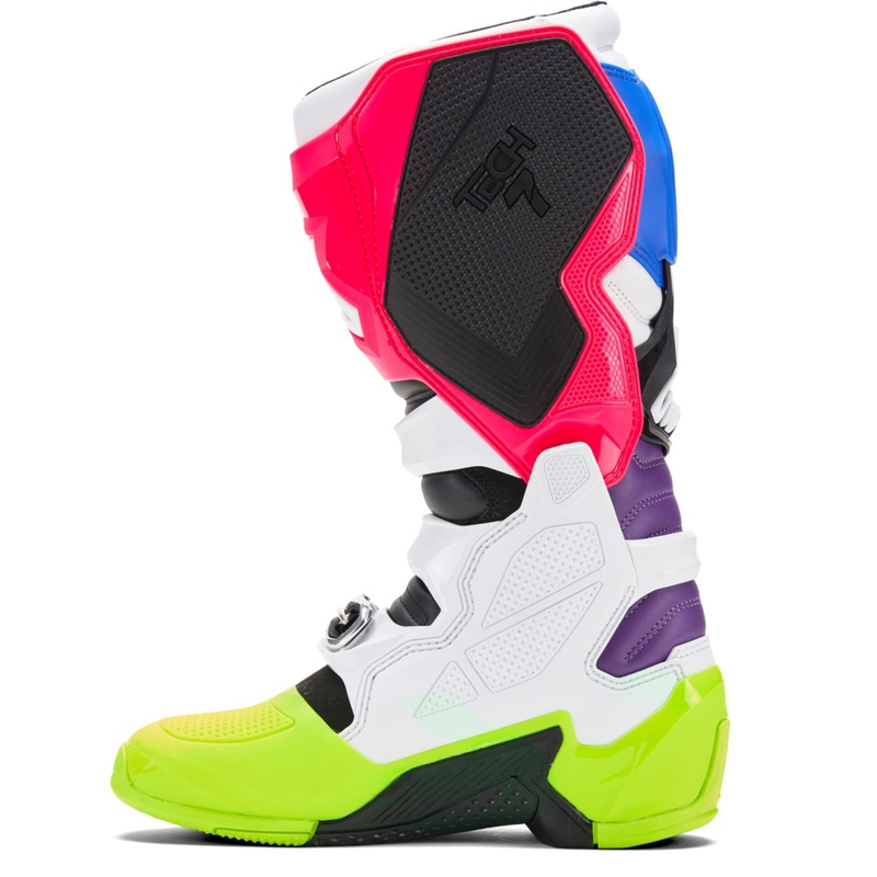 Alpinestars TECH 7 limitierte Auflage Hay mehrfarbige Motocross-Stiefel