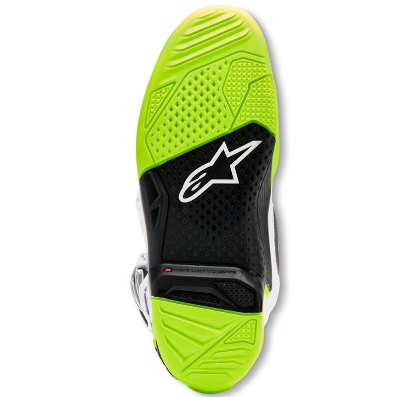 Alpinestars TECH 7 limitierte Auflage Hay mehrfarbige Motocross-Stiefel