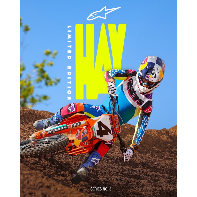 Alpinestars Supertech SX Motocross-Trikot limitierte Auflage HAY mehrfarbig