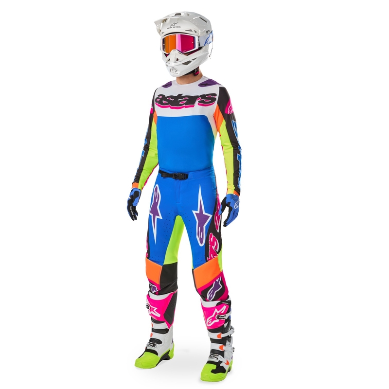 Alpinestars Supertech SX Motocross-Trikot limitierte Auflage HAY mehrfarbig