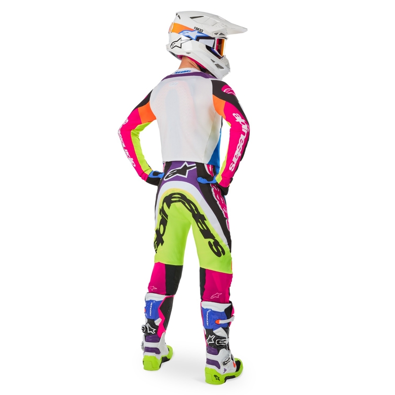 Alpinestars Supertech SX Motocross-Trikot limitierte Auflage HAY mehrfarbig