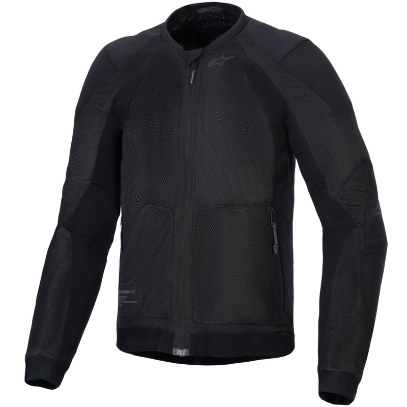 Motorradjacke Alpinestars TROOP-AIR schwarz-schwarz