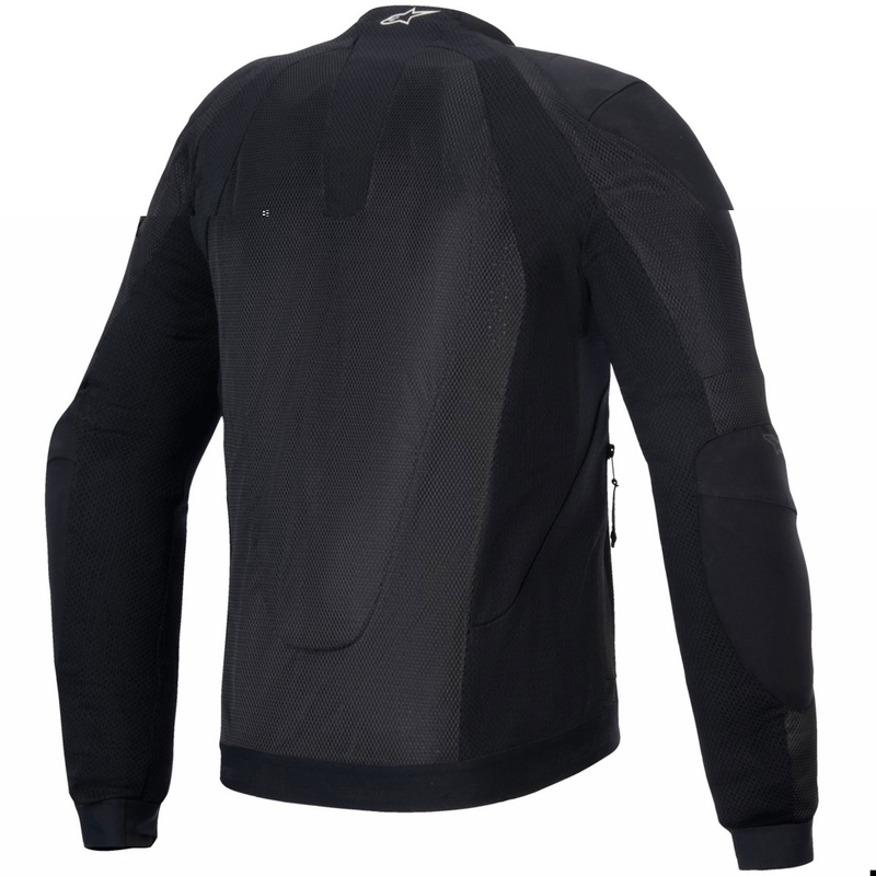 Motorradjacke Alpinestars TROOP-AIR schwarz-schwarz