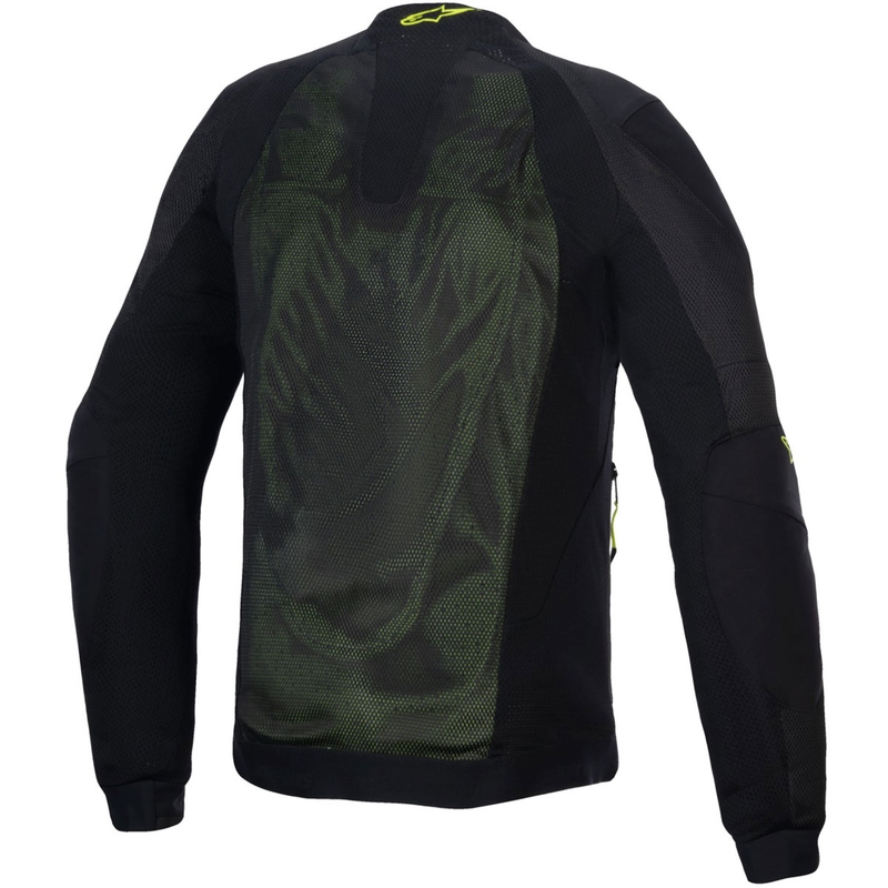 Motorradjacke Alpinestars TROOP-AIR schwarz-fluo gelb