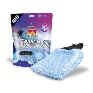 Mikrofaser-Waschhandschuhe Dr. Wack Waschhandschuh blau