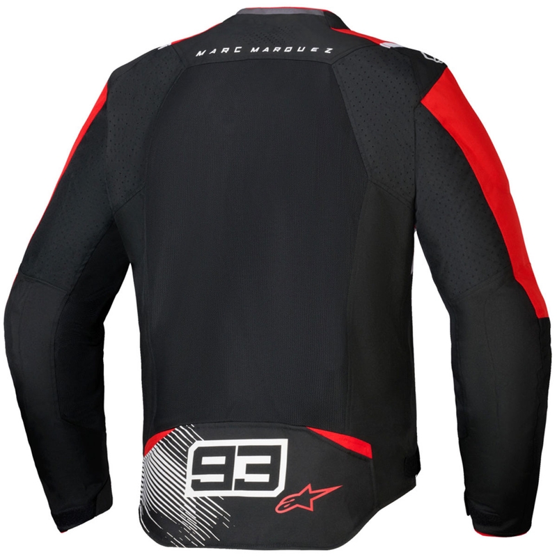 Alpinestars T-SPS Air V2 MM93 Motorradjacke Rot-Schwarz-Weiß Kollektion
