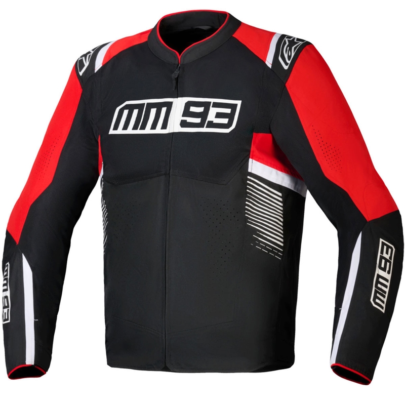 Alpinestars T-SPS Air V2 MM93 Motorradjacke Rot-Schwarz-Weiß Kollektion