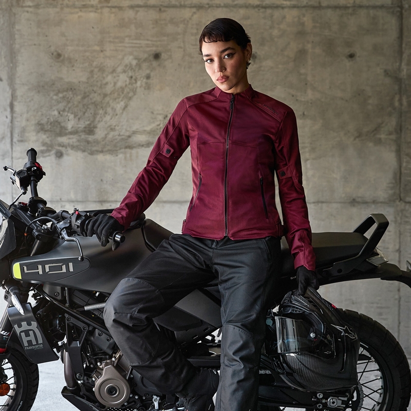 Alpinestars STELLA C-1 AIR Damen Motorradjacke lila