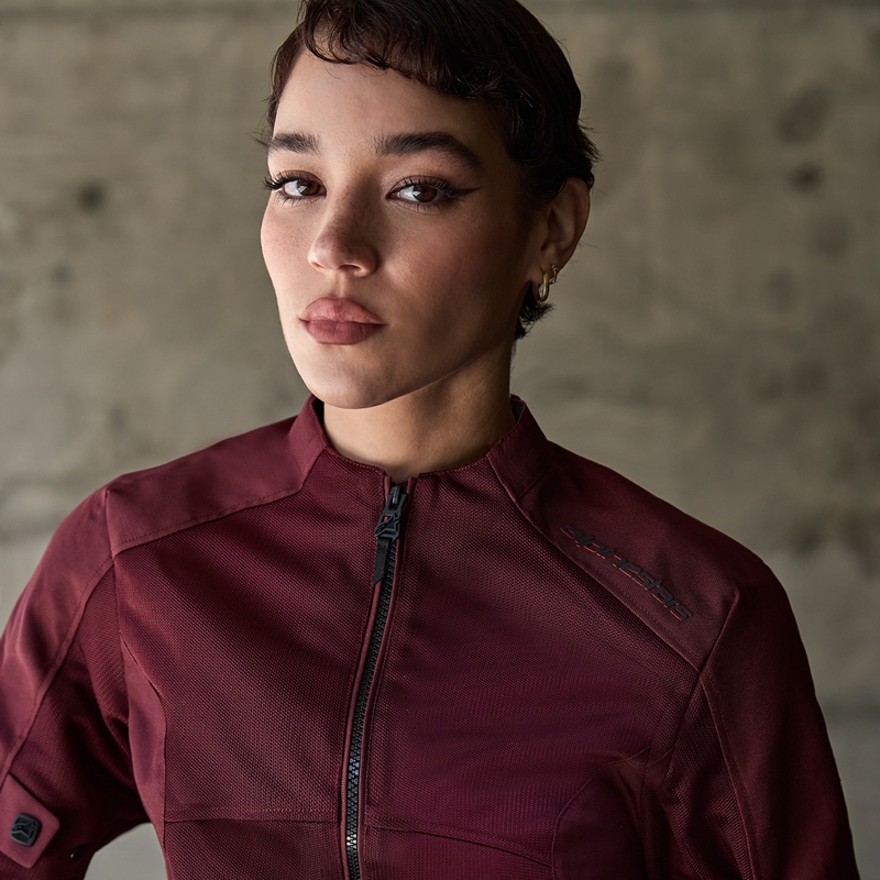 Alpinestars STELLA C-1 AIR Damen Motorradjacke lila