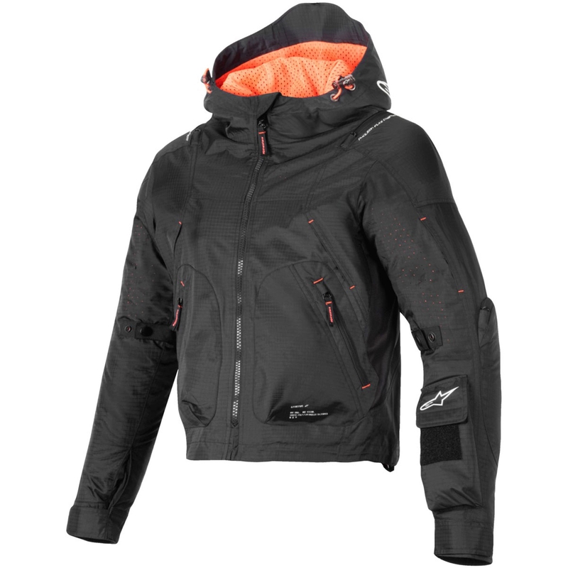 Alpinestars MOLLY AIR Damen Motorradjacke schwarz-fluo koralle