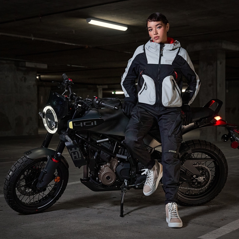 Alpinestars MOLLY AIR Damen Motorradjacke schwarz-mandel