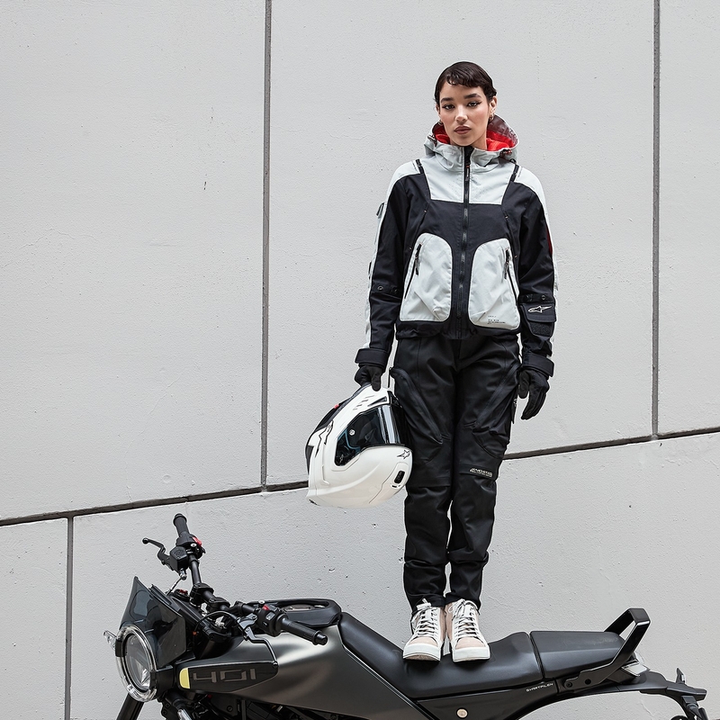 Alpinestars MOLLY AIR Damen Motorradjacke schwarz-mandel