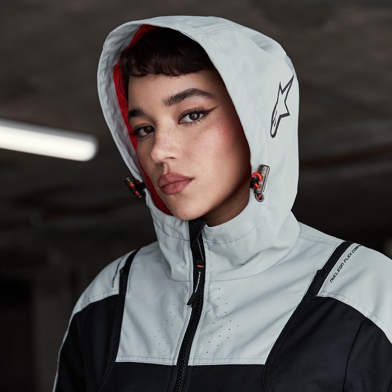 Alpinestars MOLLY AIR Damen Motorradjacke schwarz-mandel