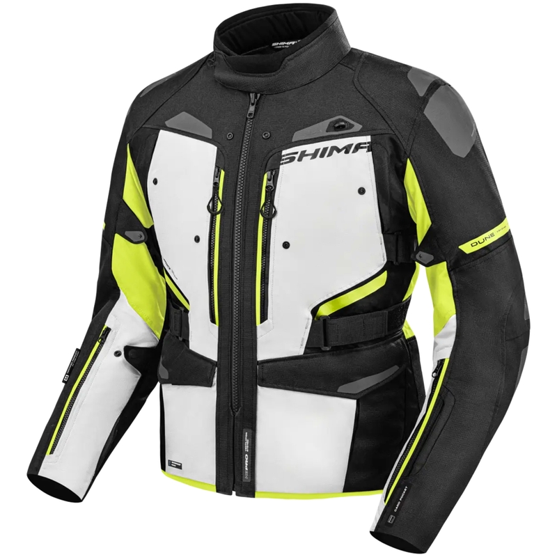 Motorradjacke Shima Dune fluo gelb