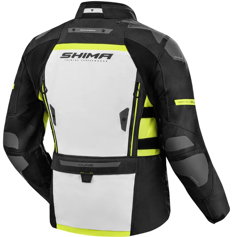 Motorradjacke Shima Dune fluo gelb