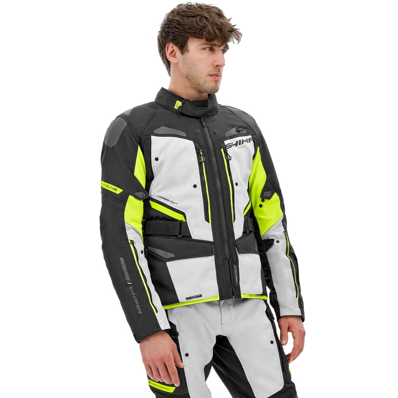 Motorradjacke Shima Dune fluo gelb