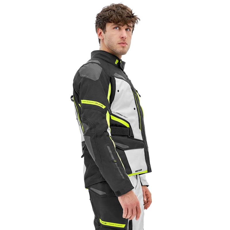 Motorradjacke Shima Dune fluo gelb