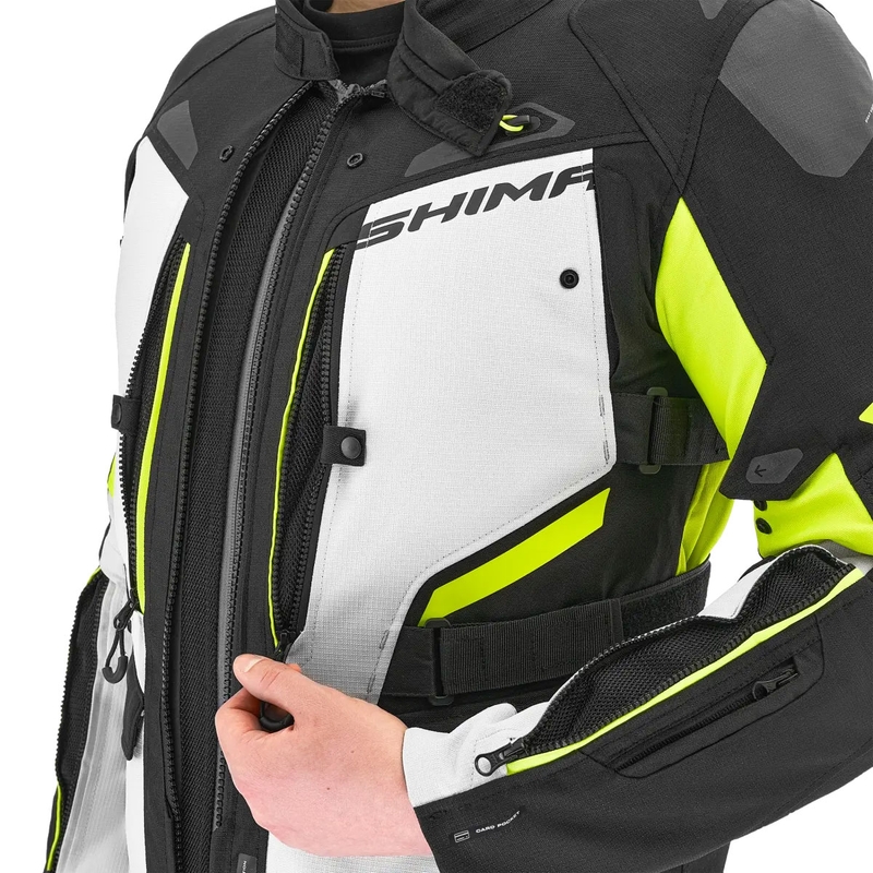 Motorradjacke Shima Dune fluo gelb
