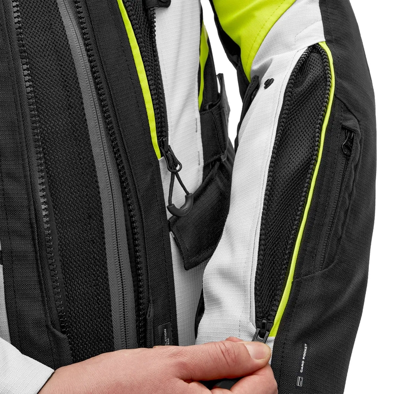 Motorradjacke Shima Dune fluo gelb