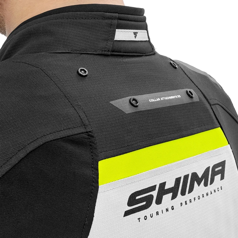 Motorradjacke Shima Dune fluo gelb