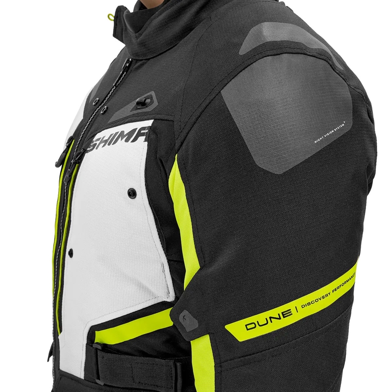 Motorradjacke Shima Dune fluo gelb