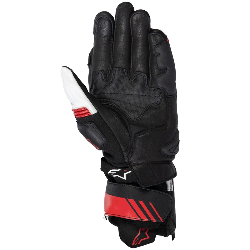 Alpinestars GP Plus R V3 Motorradhandschuhe schwarz-weiß-rot