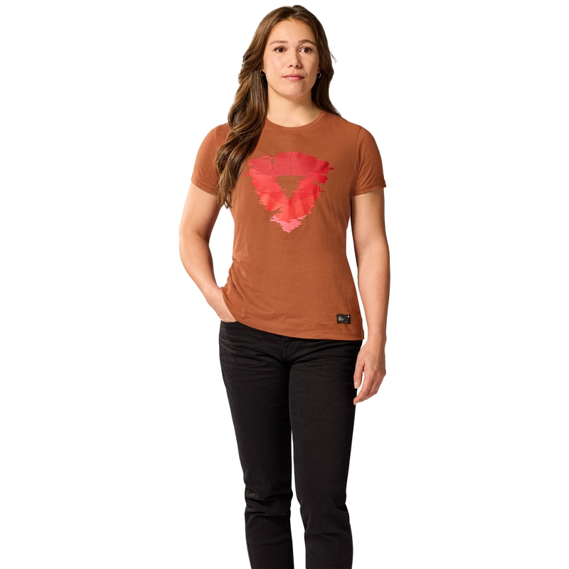 Revit Heather Damen T-Shirt Rot