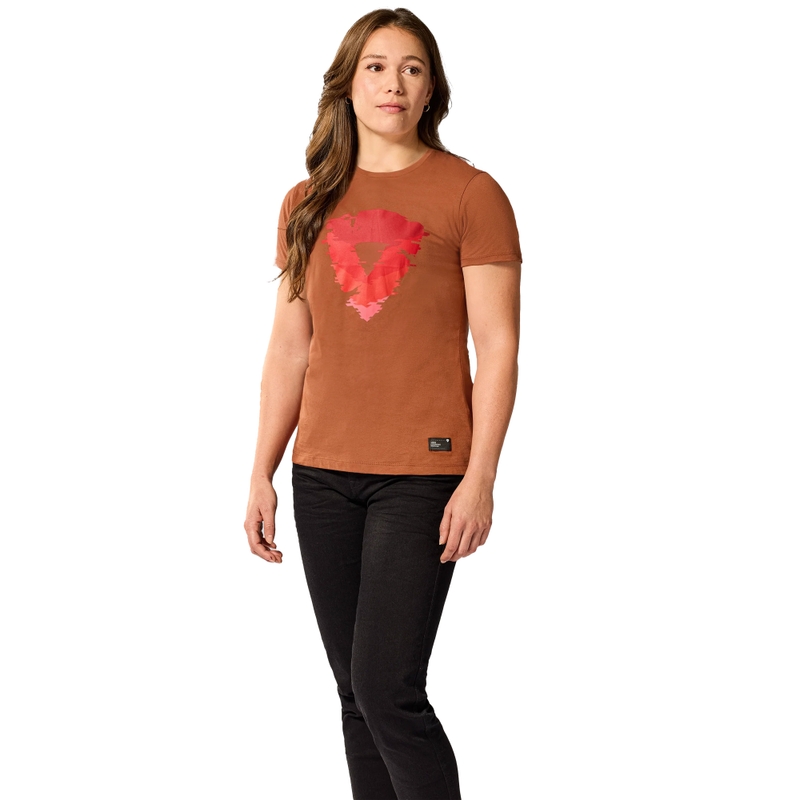 Revit Heather Damen T-Shirt Rot