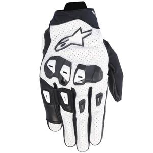 Alpinestars SP X 7 Motorradhandschuhe weiß-schwarz