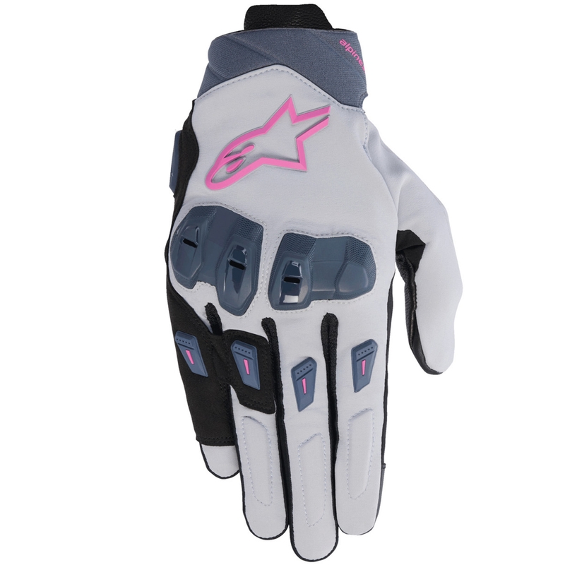 Alpinestars STELLA SP X 3 Damen Motorradhandschuhe grau-dunkelgrau-schwarz-pink
