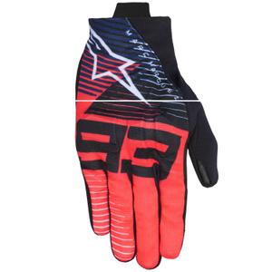 Alpinestars Reef V2 MM93 Motorradhandschuhe Kollektion Kollektion Fluo Rot-Blau-Weiß