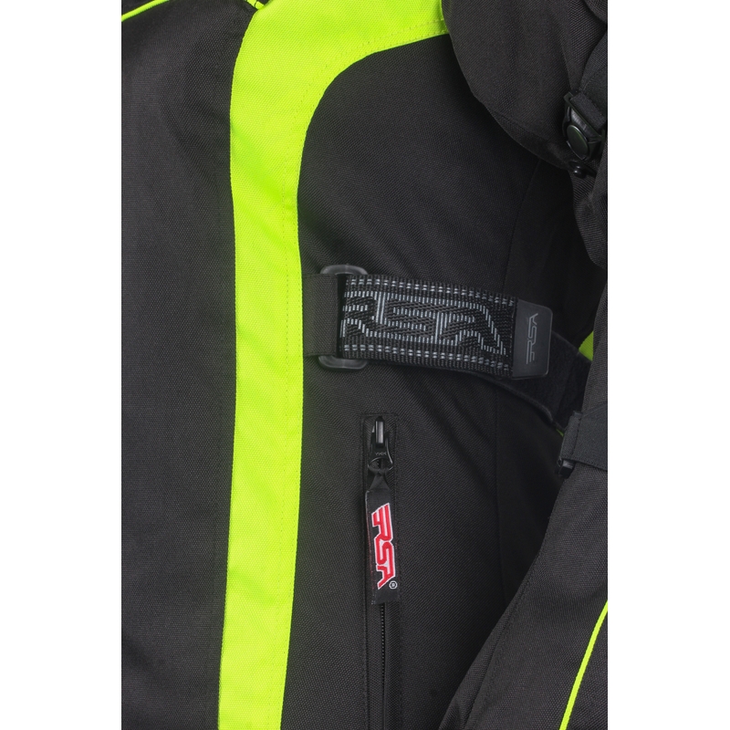 Damen Motorradjacke RSA SW-01 schwarz-fluo gelb Ausverkauf