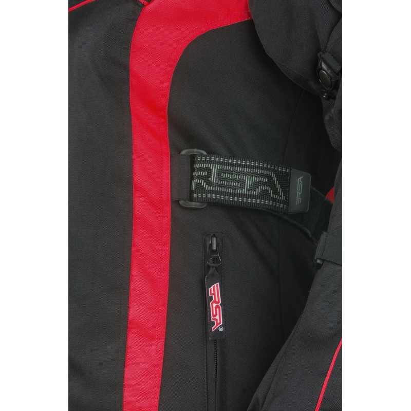 Damen Motorradjacke RSA SW-01 schwarz-rot Ausverkauf