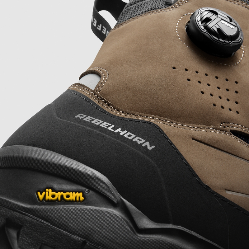 Rebelhorn Defender X Motorradstiefel braun