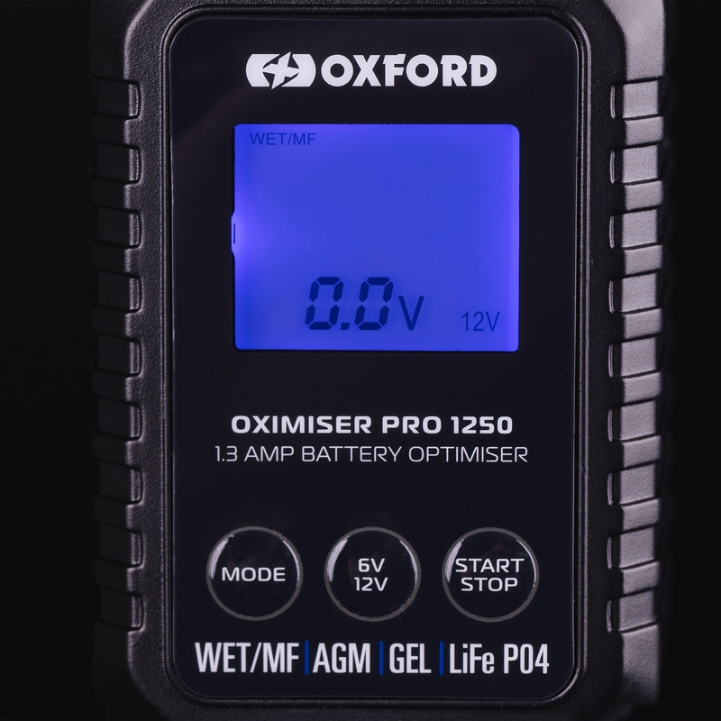 Batterieladegerät Oxford Oximiser Pro 1250 1,3A, 6/12V, 3,5-40Ah