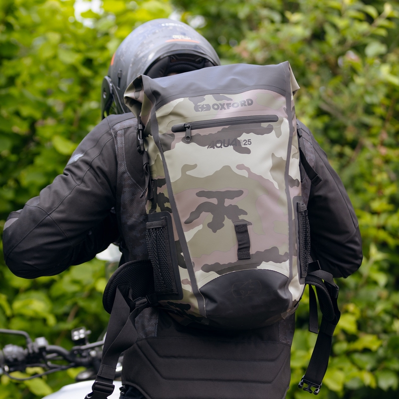 Oxford B-25 wasserdichter Rucksack, Camouflage