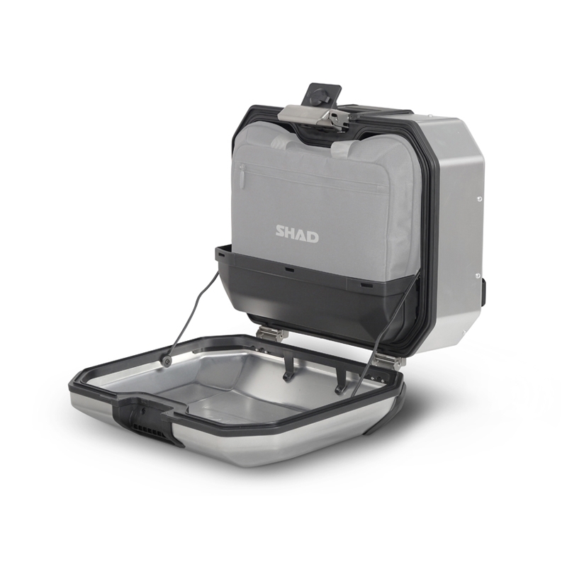 Complete set of 36L / 47L SHAD TERRA aluminum side cases, including mounting kit SHAD BMW R 1300 GS Adventure