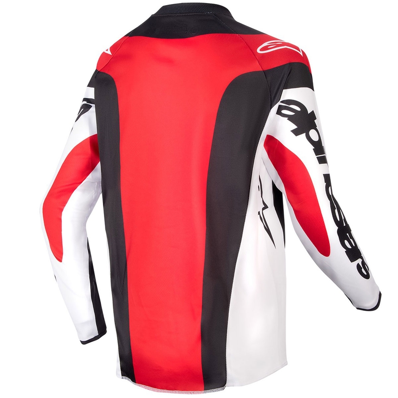 Alpinestars Racer Ocuri Kinder Motocross Trikot rot-weiß-schwarz
