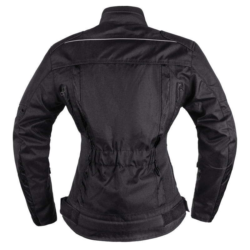 Damen Motorradjacke RSA Queen schwarz Ausverkauf