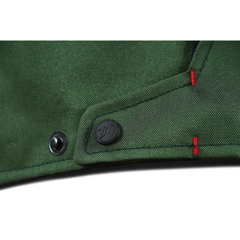 Seventy Degrees SD-JT66 Sahara Khaki Red Motorradjacke