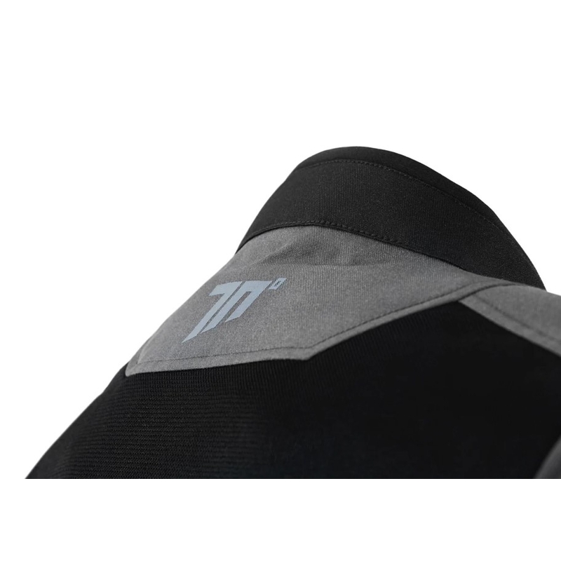 Damen Motorradjacke Seventy Degrees SD-JT68 Sahara grau-pink