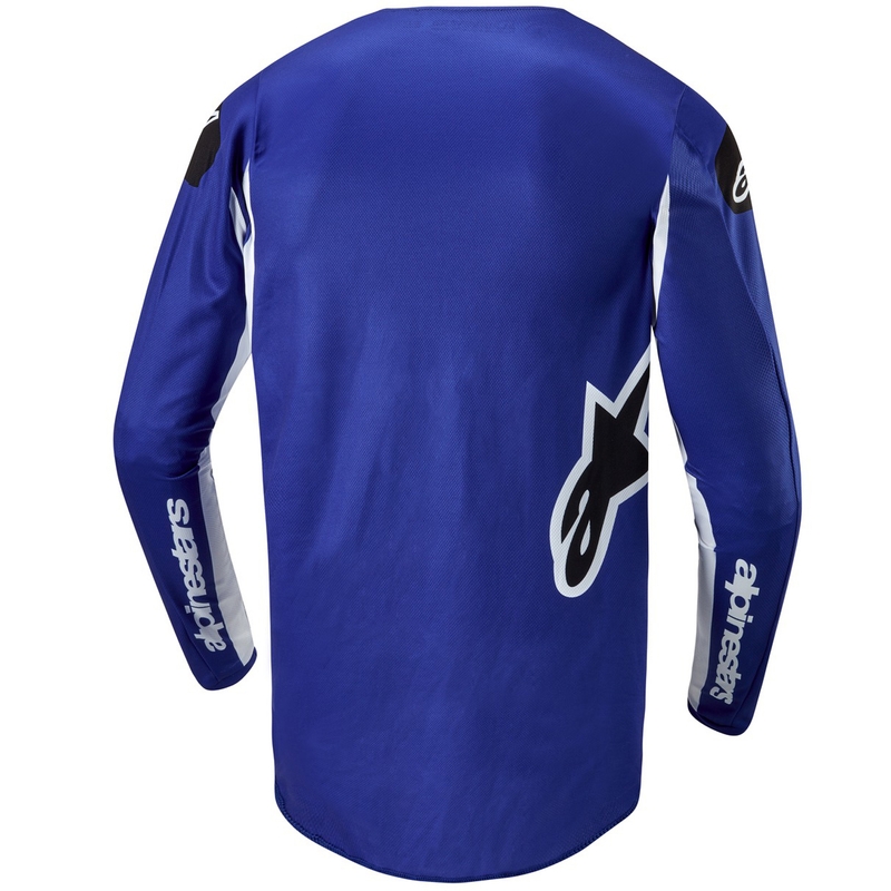 Alpinestars Fluid Lucent Motocrosstrikot blau-weiß-schwarz