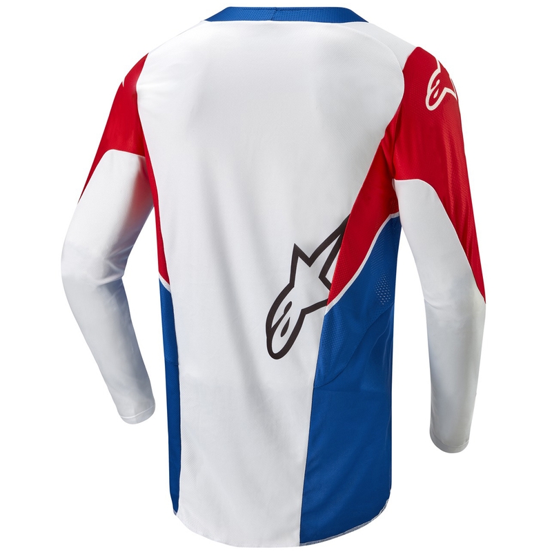 Alpinestars Racer Iconic Honda Kollektion Motocross Trikot weiß-blau-rot-schwarz